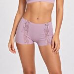 Silk Seamless Underwear For Women boxer